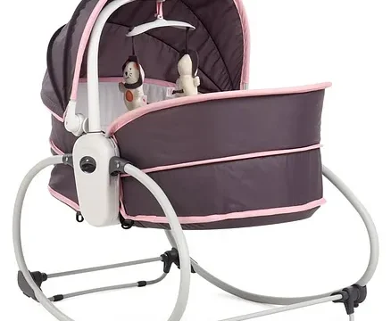 Mastela 5 In1 Rocker & Bassinet - Brown - Image 4