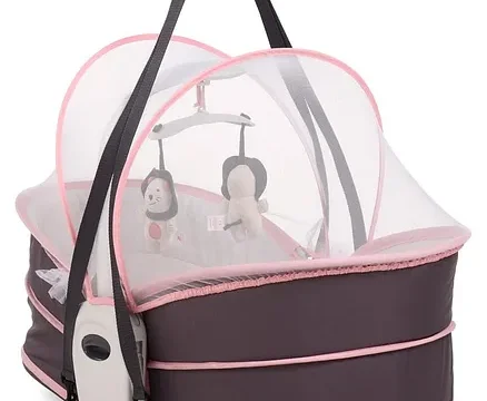 Mastela 5 In1 Rocker & Bassinet - Brown - Image 5