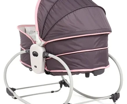 Mastela 5 In1 Rocker & Bassinet - Brown - Image 7