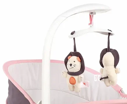 Mastela 5 In1 Rocker & Bassinet - Brown - Image 9