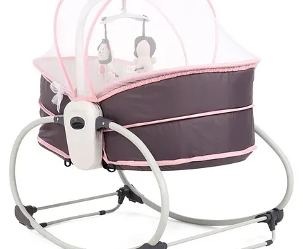 Mastela 5 In1 Rocker & Bassinet - Brown - Image 11