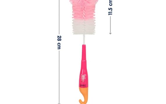 Hopop Bottle & Nipple Cleaning Brush (HP-2011C-PINK) - Image 3