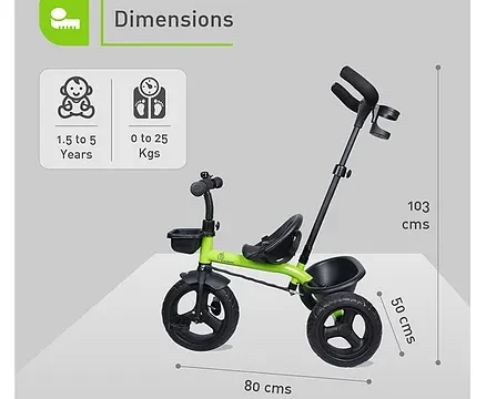 R for Rabbit Tiny Toes T20 Ace Tricycle - Image 6