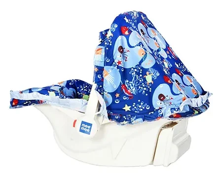 Mee Mee 5 in 1 Baby Cozy Carry Cot cum Rocker - Image 4