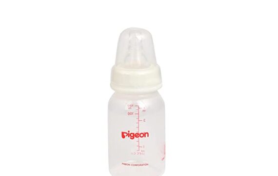Pigeon Peristaltic Baby Nursing/Feeding Bottle RPP Nipple S,For 0+ Month Babies,BPA Free,BPS Free,White,120 ml - Image 2
