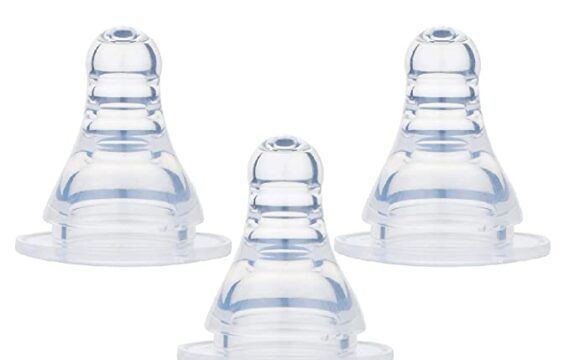 Pigeon Peristaltic Nipple M,For 4+ Month Babies,BPS Free,BPA Free,Pack of 3 - Image 6