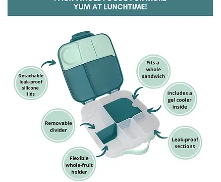 B.box Lunchbox - Green - Image 3