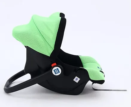 Mee Mee Baby Car Seat Cum Carry Cot with Thick Cushioned Seat - Green - Image 6