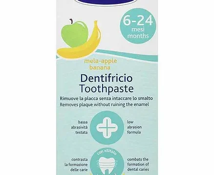 Chicco Dentifricio Toothpaste Apple and Banana Flavour - 50 ml - Image 6