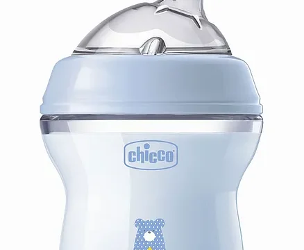 Chicco Natural Feeling Feeding Bottle Blue - 150 ml