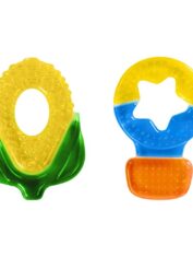 Cooling Teether (Pack of 2, Corn & Balloon)