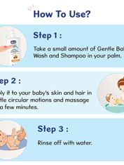 Gentle body wash and shampoo6