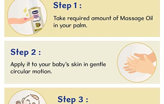 Chicco Baby Moments Massage Oil, New Advanced Non-sticky & Moisturizing Formula with Natural Ingredients to Prevent Dryness, Suitable for Baby’s Skin, Hair & Scalp, No Phenoxyethanol & Parabens (200ml) - Image 8