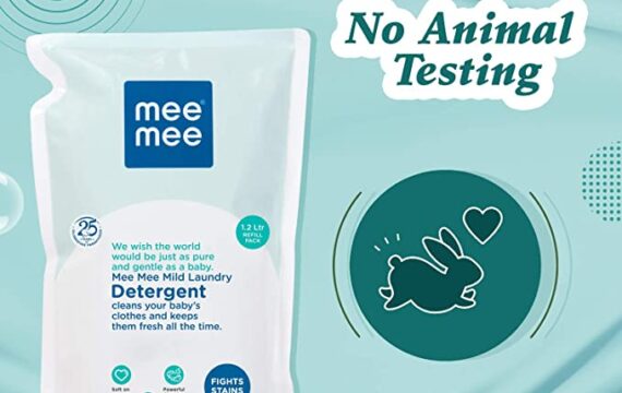 Mee Mee Mild Baby Liquid Laundry Detergent (1.2 L - Refill Pack) - Image 3
