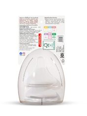 Pigeon SOFTOUCH PERISTALTIC Plus Nipple 2PCS-LL CASE,Translucent2