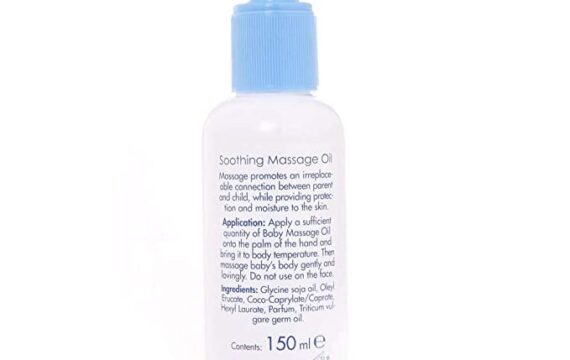 Sebamed Baby Massage Oil 150ml| Contains Soya Oil & Vitamin F |Non greasy | Does not solidify - Image 4