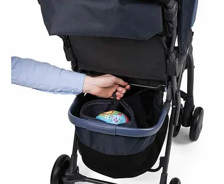 Chicco Simplicity Plus Stroller - Dark Blue - Image 2