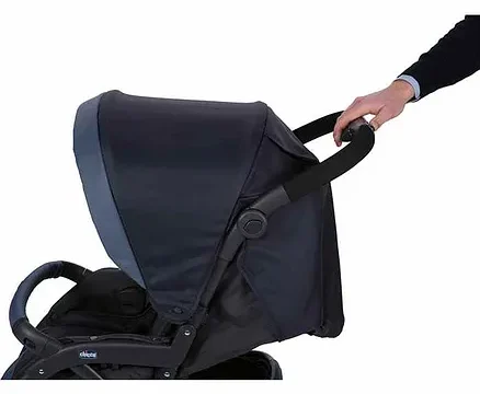 Chicco Simplicity Plus Stroller - Dark Blue - Image 9