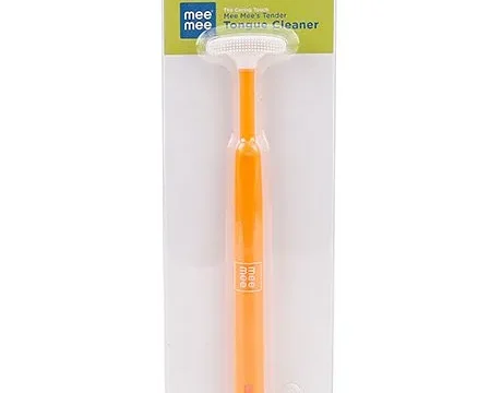 Mee Mee Tender Tongue Cleaner - Orange