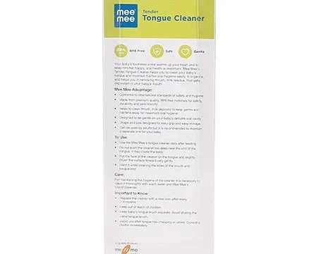Mee Mee Tender Tongue Cleaner - Orange - Image 4
