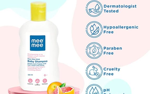 Mee Mee Bundle of Joy Gift Set for New Born Baby with Baby Bathing kit and Wet Wipes - Image 4