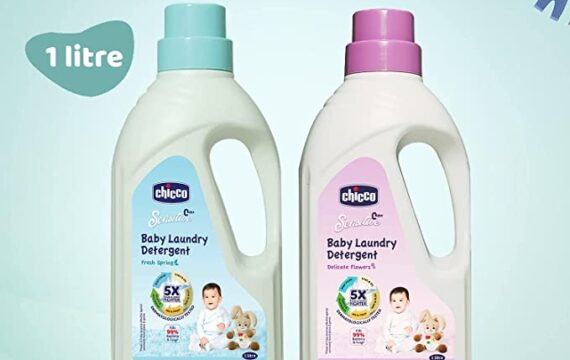 Chicco Baby Laundry Detergent, 5X Stain & Germ Fighter, Kills 99% of Germs, Dermatologically Tested for Effective & Gentle Cleaning, Fresh Spring (1 L liquid) - Image 7