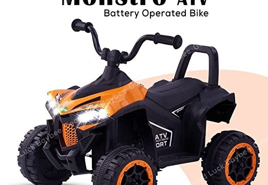 Kids Battery Operated Car Bike Rechargeable Bike/Car/Jeep for Kids Electric Bike car for Baby Racing Ride On Toy Bike for Boys & Girls Kids Age 1 to 3 Years - Image 7