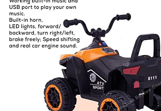 Kids Battery Operated Car Bike Rechargeable Bike/Car/Jeep for Kids Electric Bike car for Baby Racing Ride On Toy Bike for Boys & Girls Kids Age 1 to 3 Years - Image 6