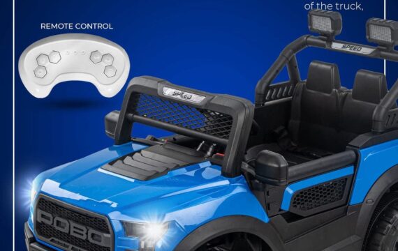 Rechargeable Battery Operated Ride On Jeep for Kids, Ride on Toy Kids Jeep with Bluetooth & Music, Rechargeable Electric Jeep Car for Kids to Drive 3 to 8 Years Boys Girls - Image 2
