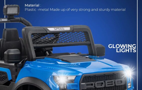 Rechargeable Battery Operated Ride On Jeep for Kids, Ride on Toy Kids Jeep with Bluetooth & Music, Rechargeable Electric Jeep Car for Kids to Drive 3 to 8 Years Boys Girls - Image 4