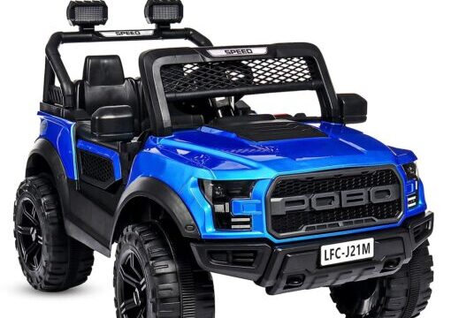 Rechargeable Battery Operated Ride On Jeep for Kids, Ride on Toy Kids Jeep with Bluetooth & Music, Rechargeable Electric Jeep Car for Kids to Drive 3 to 8 Years Boys Girls